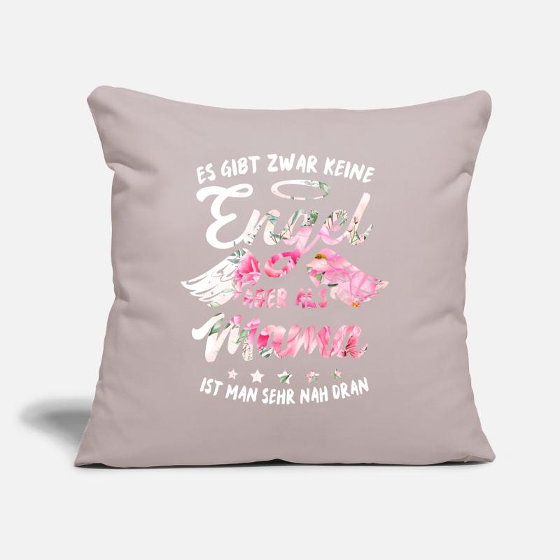 Mama Engel Mutter Spruch Muttertag Sofakissen mit Füllung 45 x 45 cm