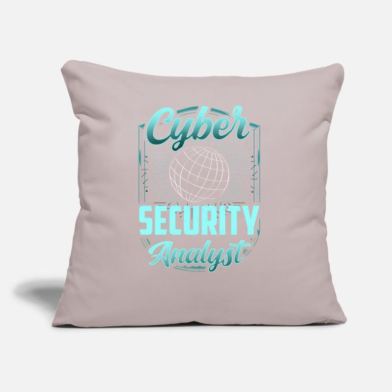 Cybersecurity Analyst Hack Hacker IT Security Sofa pillow with filling 45cm x 45cm