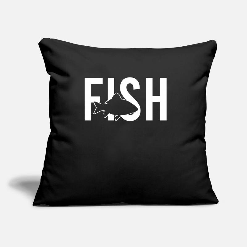 Fisch fish Sofakissen mit Füllung 45 x 45 cm