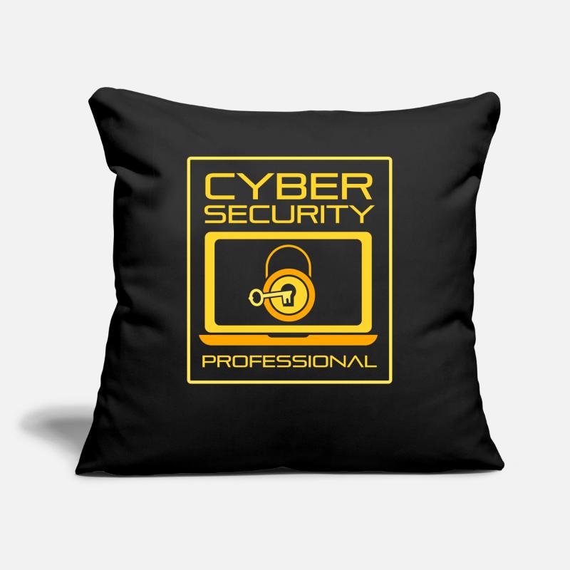 Cybersecurity Profi Hacking Hacker IT Sicherheit Sofakissen mit Füllung 45 x 45 cm