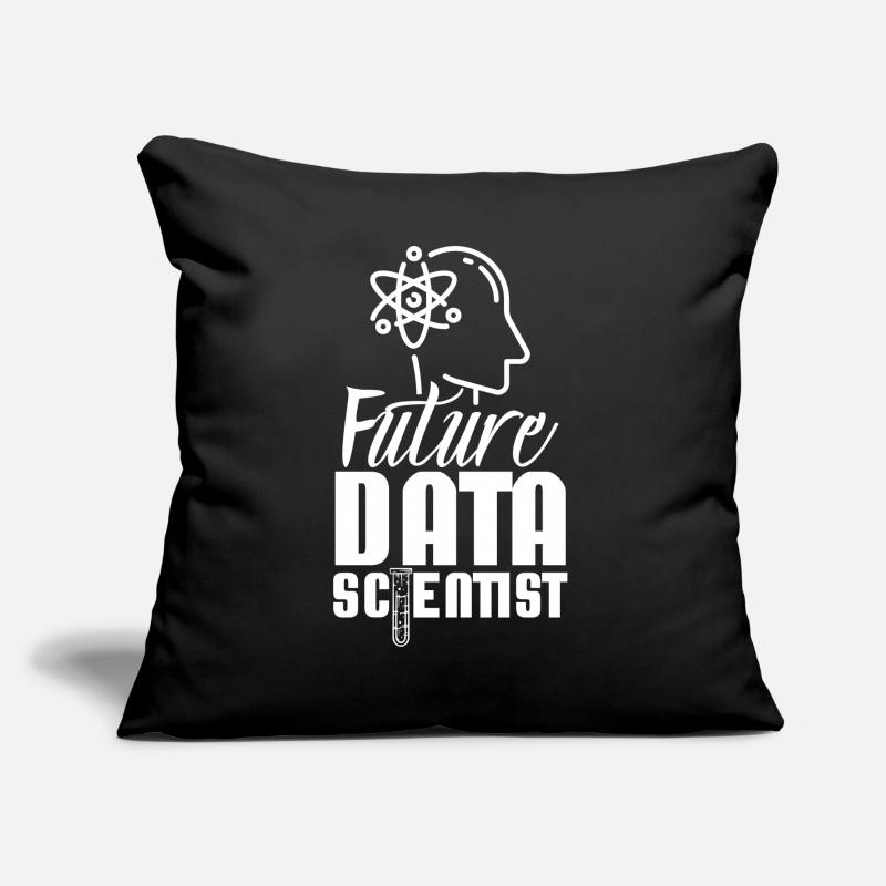 Future Data Scientist Data Analyst Sofa pillow with filling 45cm x 45cm