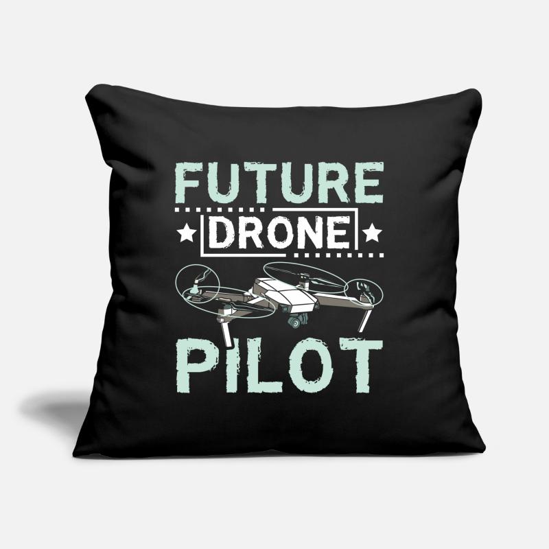 Future drone pilot Sofakissen mit Füllung 45 x 45 cm