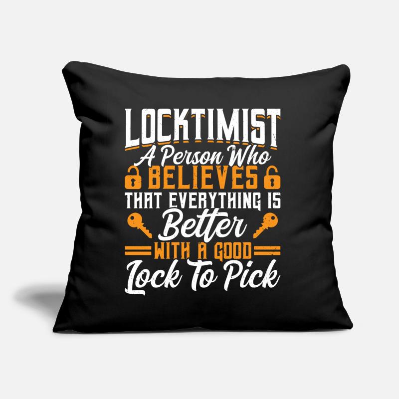 Lock Picking | Lock Picker Sofa pillow with filling 45cm x 45cm