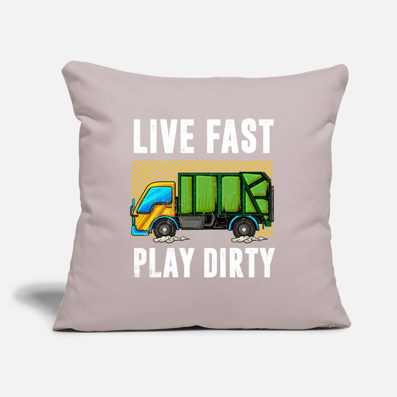 Garbage Man Gift Garbage Garbage Collection Waste Profession Sofa pillow with filling 45cm x 45cm