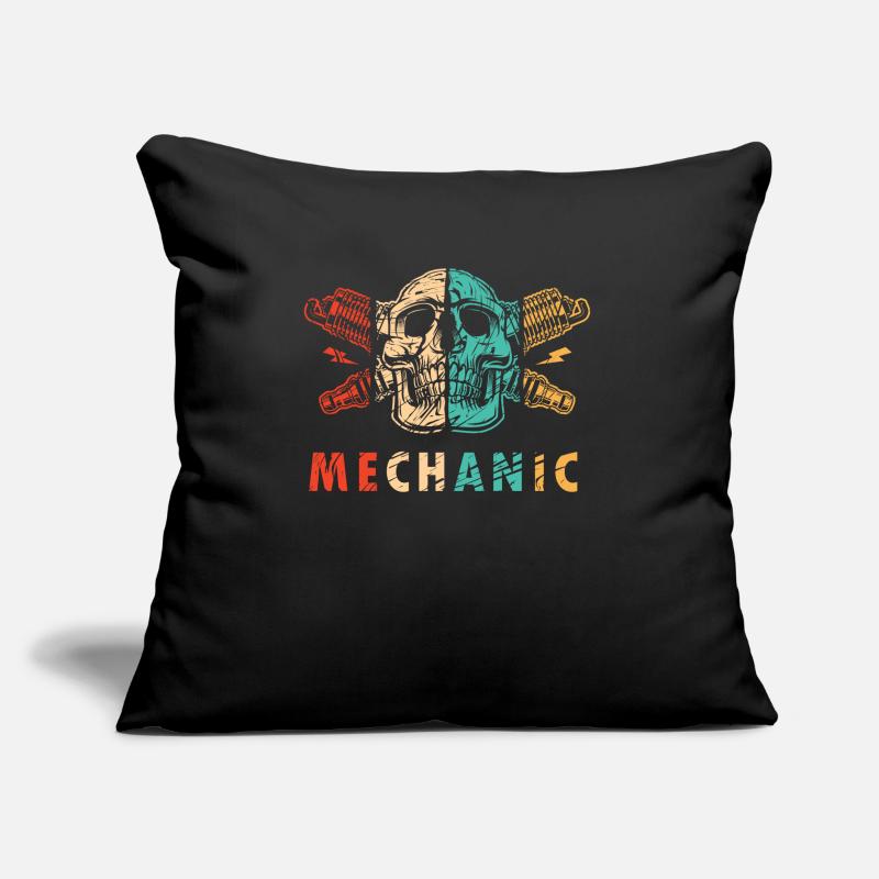 Automotive Technician Mechatronics Engineer Auto Sofa pillow with filling 45cm x 45cm