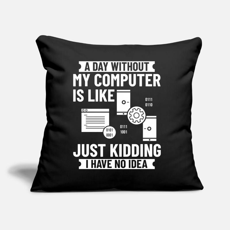 Programmierer Programmieren Computerentwickler Pc Sofakissen mit Füllung 45 x 45 cm