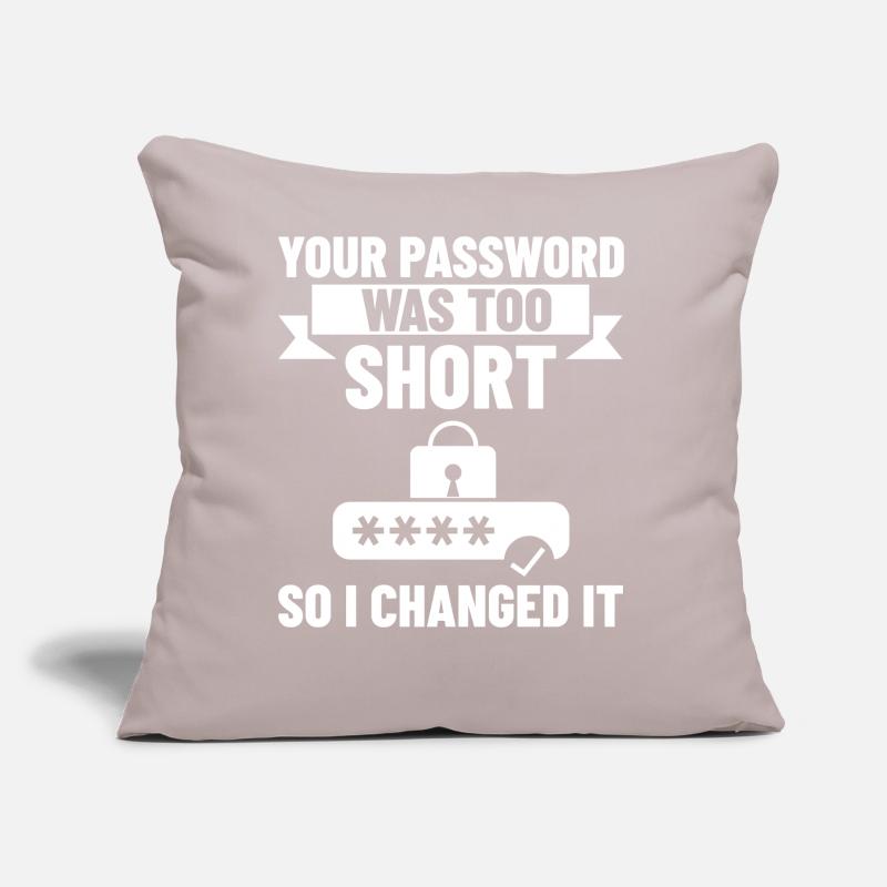 Password Hacker Security Computer Hacking Sofa pillow with filling 45cm x 45cm