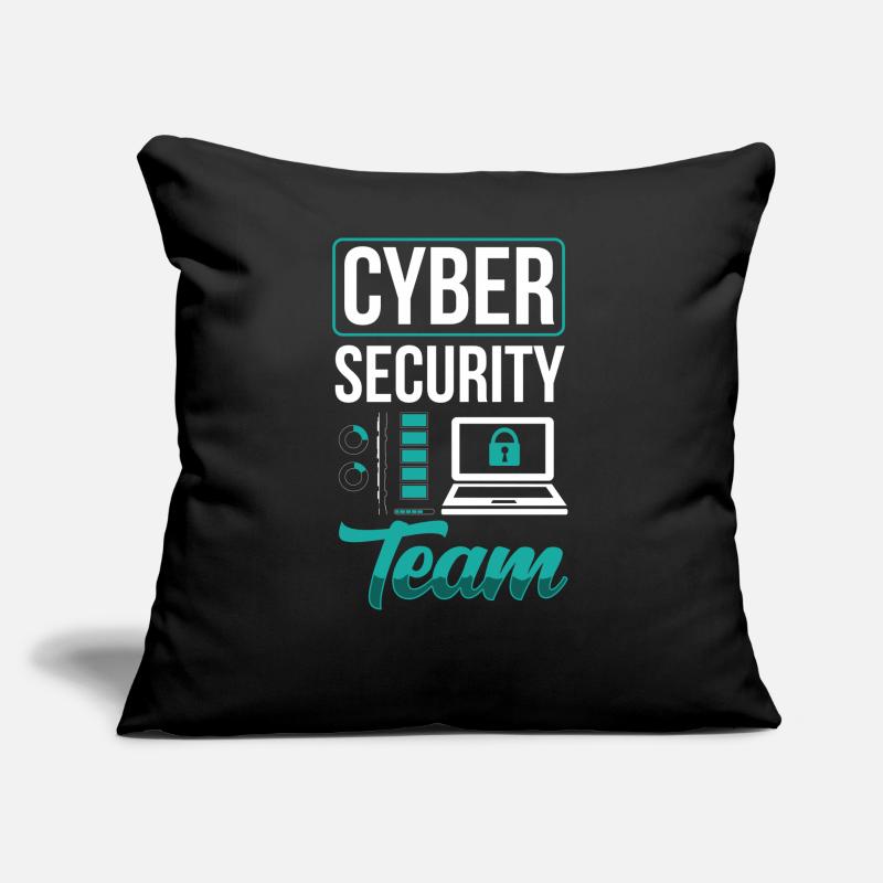 Cybersecurity Team IT Sicherheit Hacker Hacking Sofakissen mit Füllung 45 x 45 cm