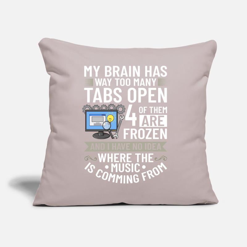 Software Development Software Developer Developer Sofa pillow with filling 45cm x 45cm