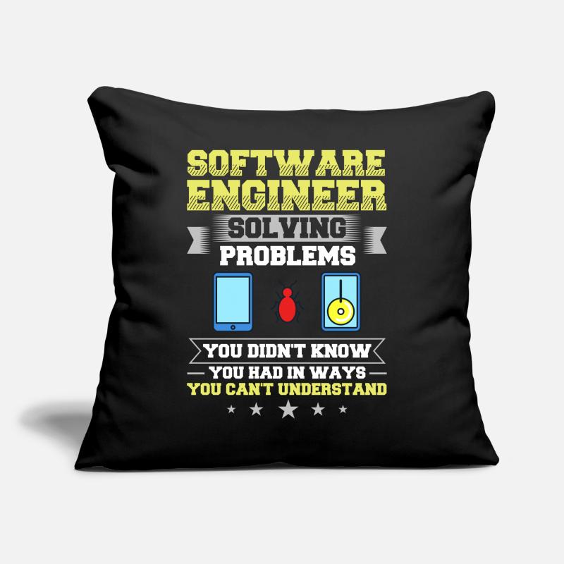 Software Engineering Software Engineering Engineer Sofa pillow with filling 45cm x 45cm