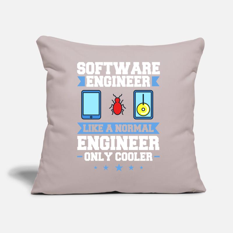 Software Engineering Softwaretechnik Ingenieur Sofakissen mit Füllung 45 x 45 cm
