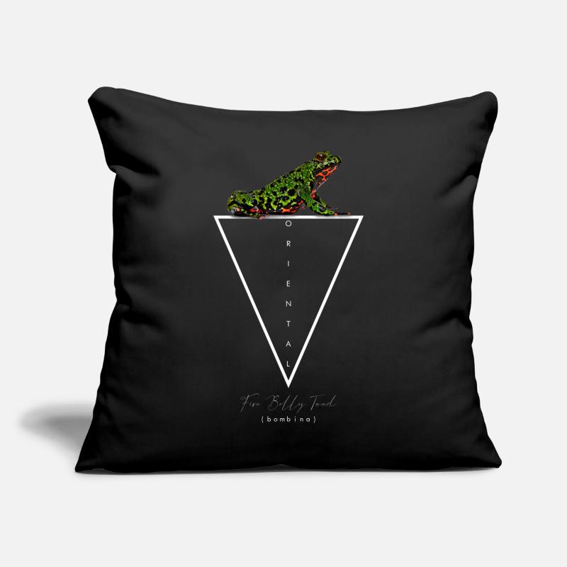 Fire Belly Toad Owner Geometric Sofa pillow with filling 45cm x 45cm