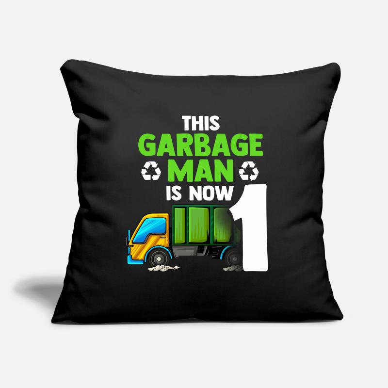 Garbage Man Gift Garbage Garbage Collection Waste Profession Sofa pillow with filling 45cm x 45cm