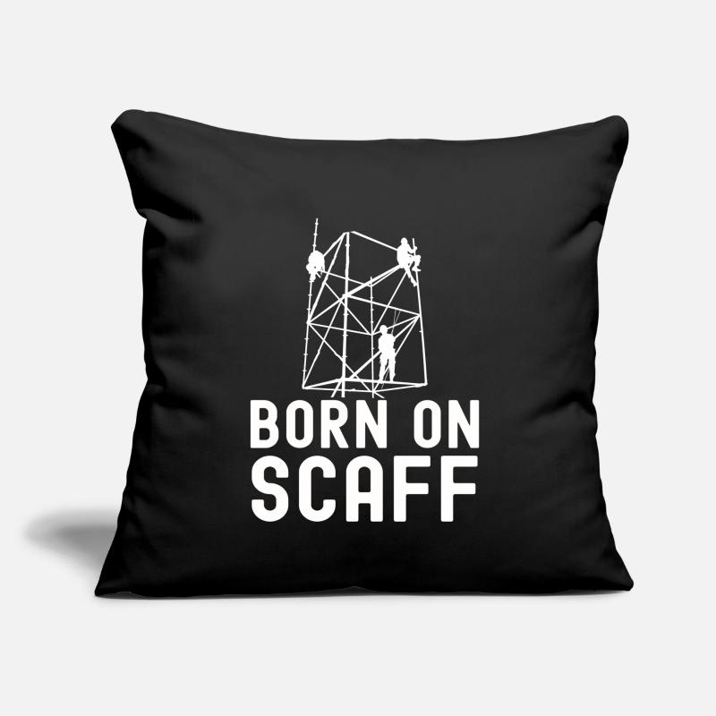 Tshirt constructeur d’échafaudages Coussin et housse de 45 x 45 cm