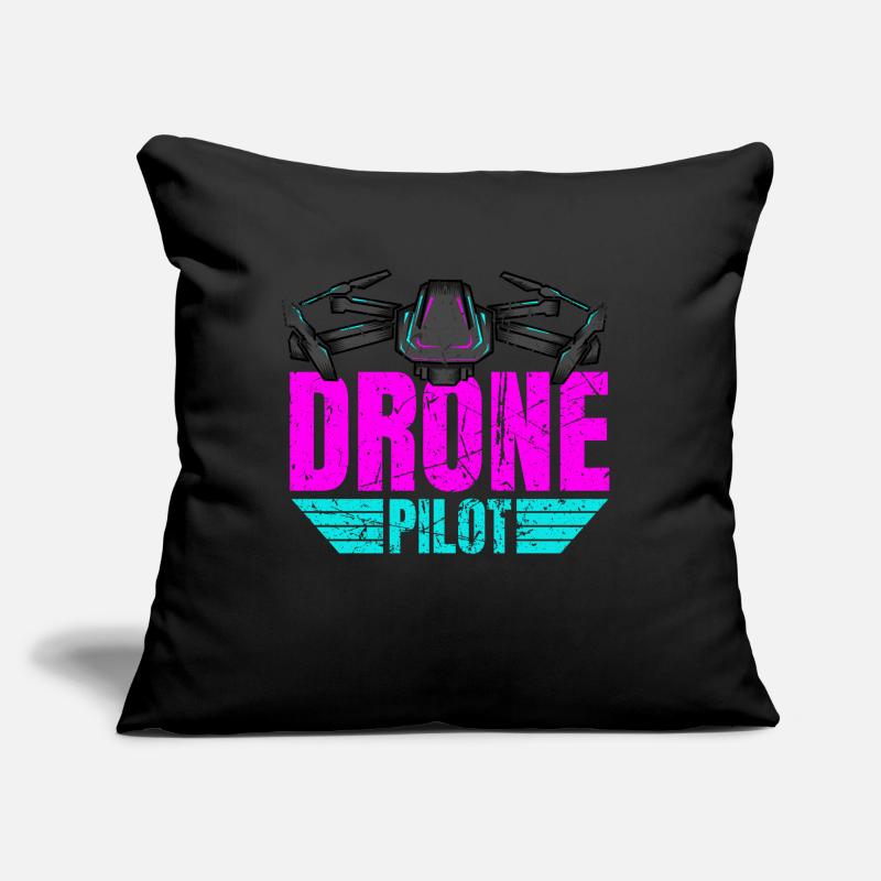 Drone Drone Pilot Drone Operator Quadcopter Sofa pillow with filling 45cm x 45cm