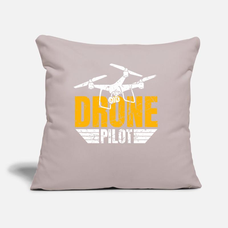 Drone Drone Pilot Drone Operator Quadcopter Sofa pillow with filling 45cm x 45cm