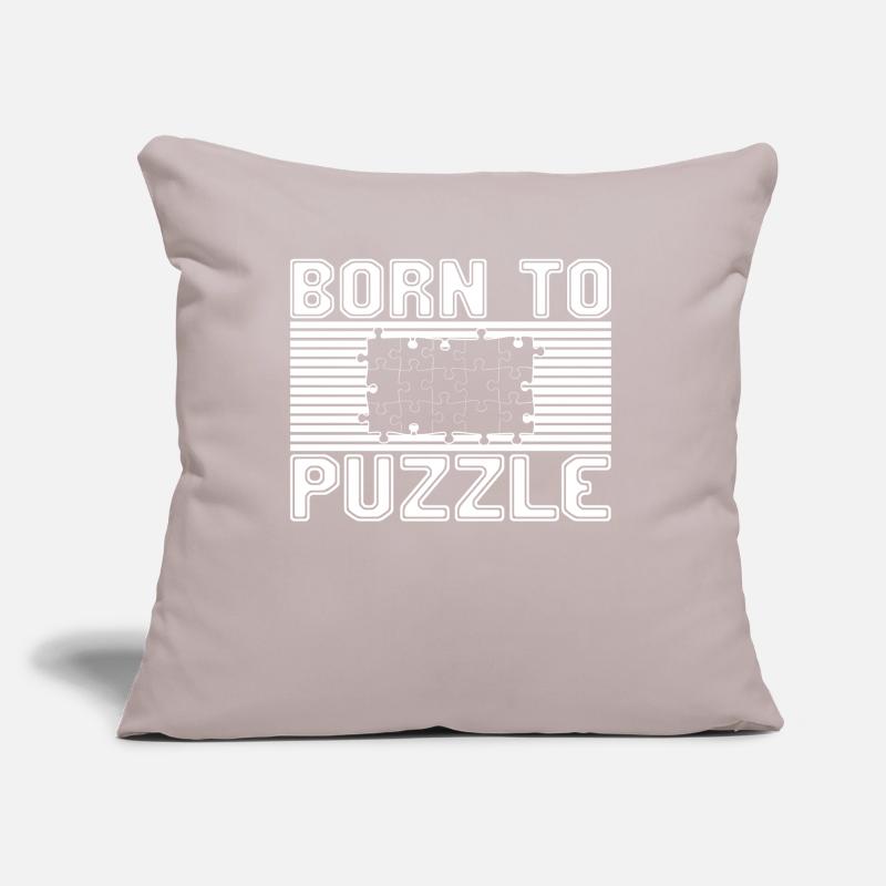 Puzzles Sofa pillow with filling 45cm x 45cm