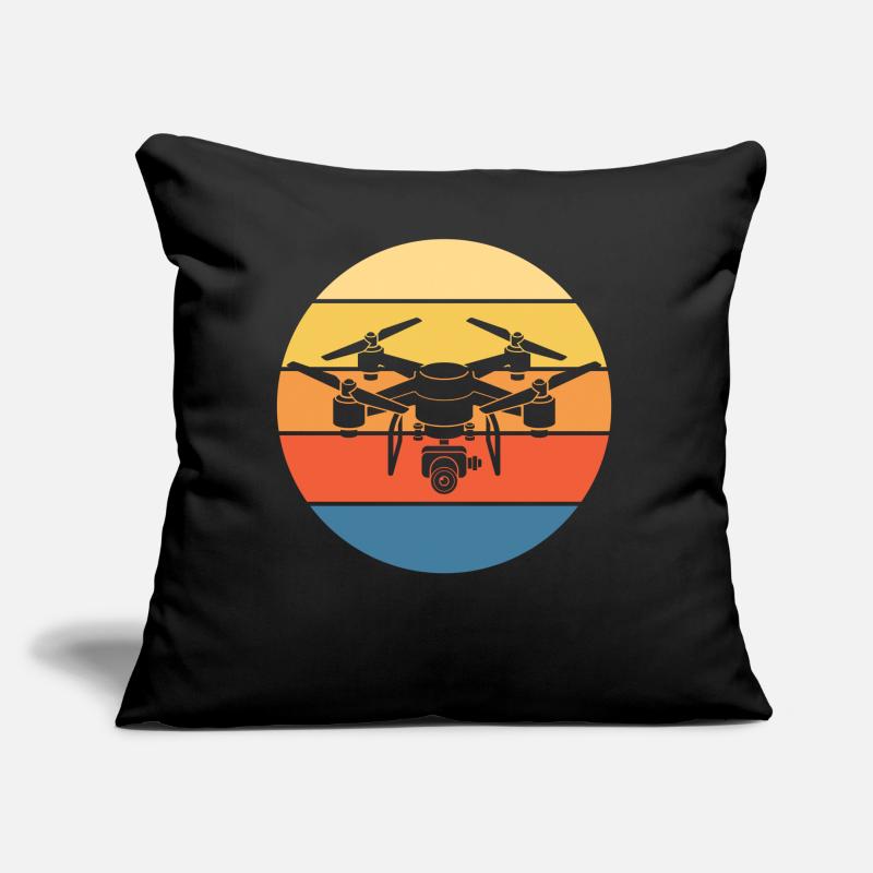 Drone Drone Pilot Drone Operator Quadcopter Sofa pillow with filling 45cm x 45cm