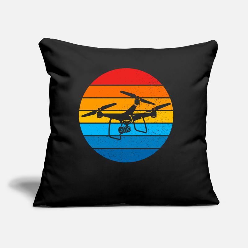 Drone Drone Pilot Drone Operator Quadcopter Sofa pillow with filling 45cm x 45cm