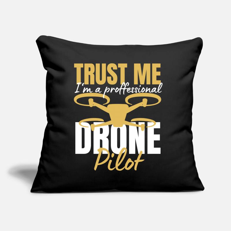 Drone Drone Pilot Drone Operator Quadcopter Sofa pillow with filling 45cm x 45cm