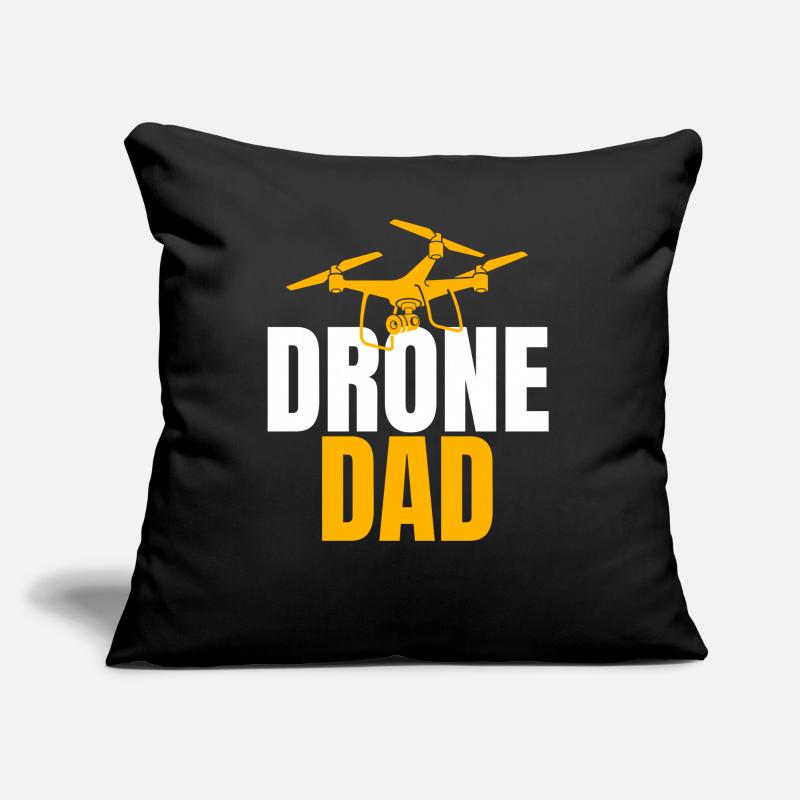 Drone Dad Drone Pilot Drone Operator Sofa pillow with filling 45cm x 45cm