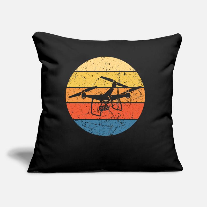 Drone Drone Pilot Drone Operator Quadcopter Sofa pillow with filling 45cm x 45cm