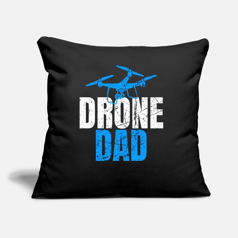 Drone Dad Drone Pilot Drone Operator Sofa pillow with filling 45cm x 45cm