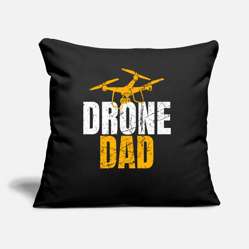 Drone Dad Drone Pilot Drone Operator Sofa pillow with filling 45cm x 45cm