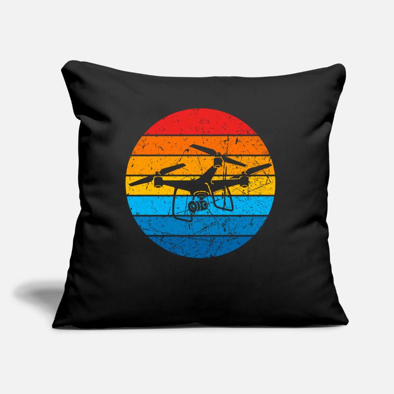 Drone Drone Pilot Drone Operator Quadcopter Sofa pillow with filling 45cm x 45cm