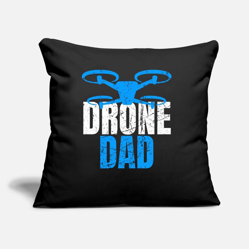 Drone Dad Drone Pilot Drone Operator Sofa pillow with filling 45cm x 45cm
