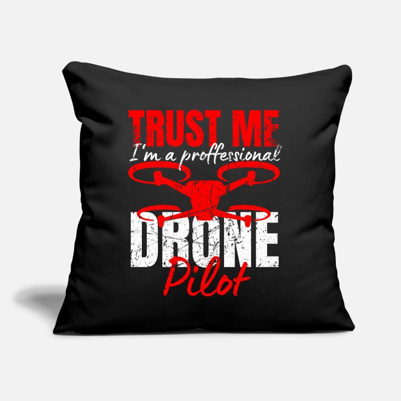 Drone Drone Pilot Drone Operator Quadcopter Sofa pillow with filling 45cm x 45cm