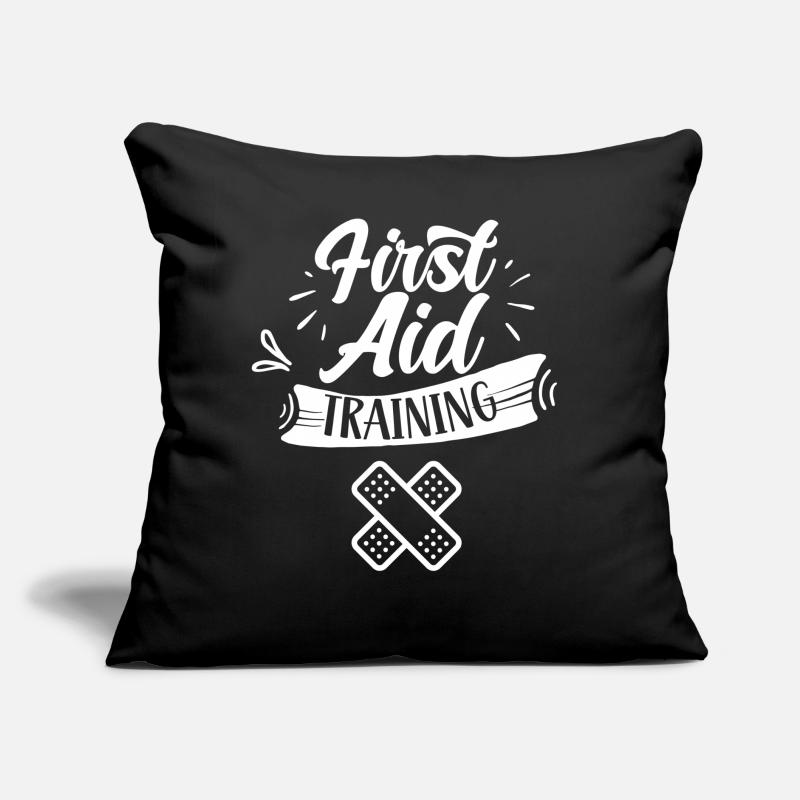 First Aid Training Trainer Course Teacher Sofa pillow with filling 45cm x 45cm