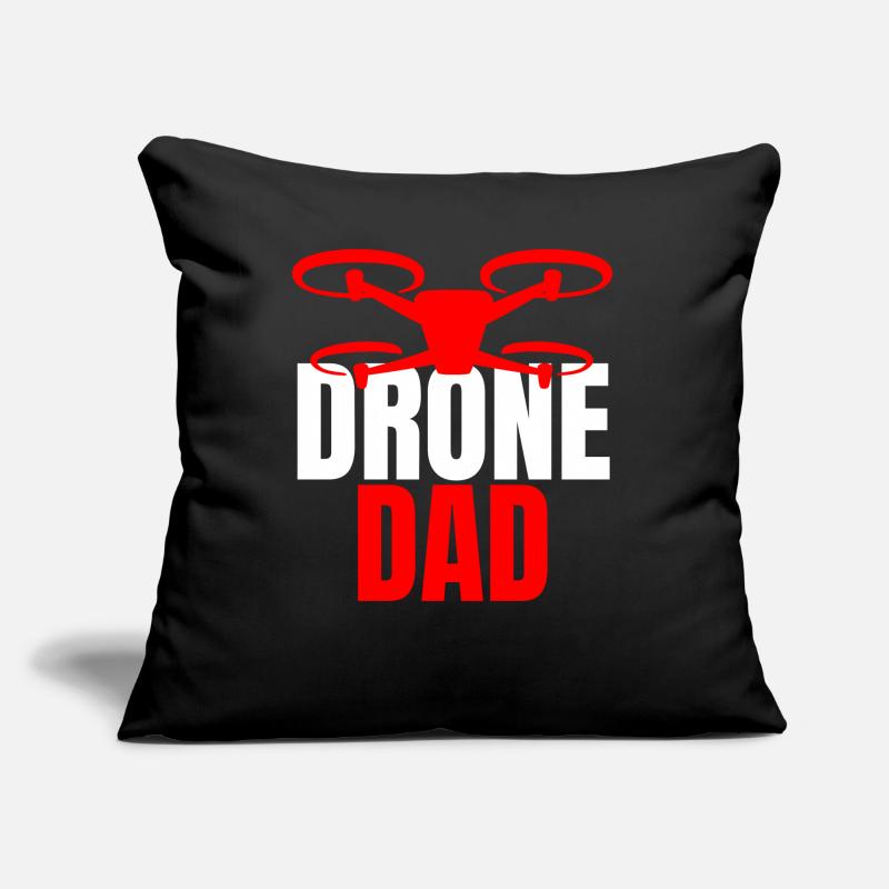 Drone Dad Drone Pilot Drone Operator Sofa pillow with filling 45cm x 45cm