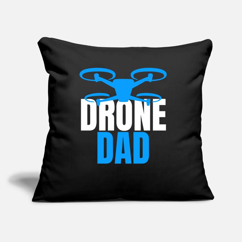 Drone Dad Drone Pilot Drone Operator Sofa pillow with filling 45cm x 45cm