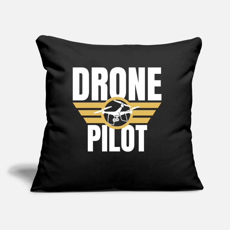 Drone Drone Pilot Drone Operator Quadcopter Sofa pillow with filling 45cm x 45cm