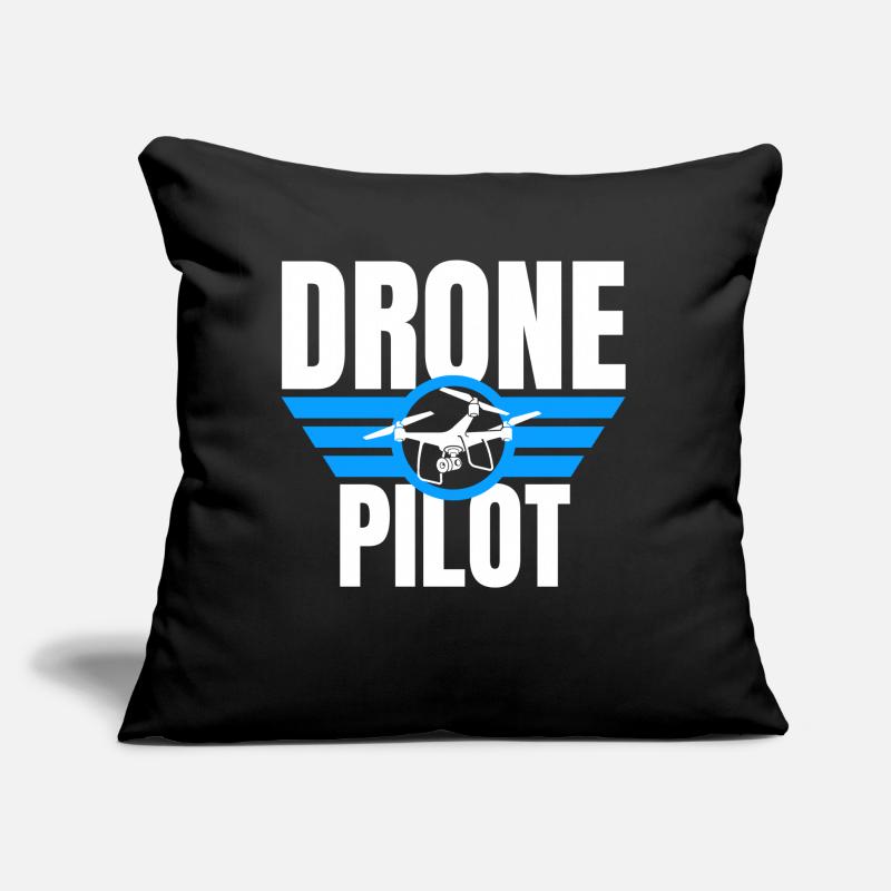Drone Drone Pilot Drone Operator Quadcopter Sofa pillow with filling 45cm x 45cm