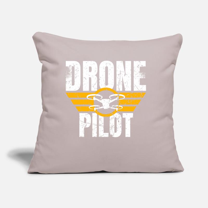Drone Drone Pilot Drone Operator Quadcopter Sofa pillow with filling 45cm x 45cm