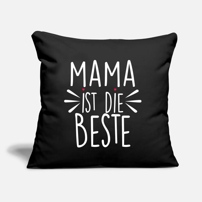Mama Ist Die Beste - Mutter Mom Muttertag Sofakissen mit Füllung 45 x 45 cm