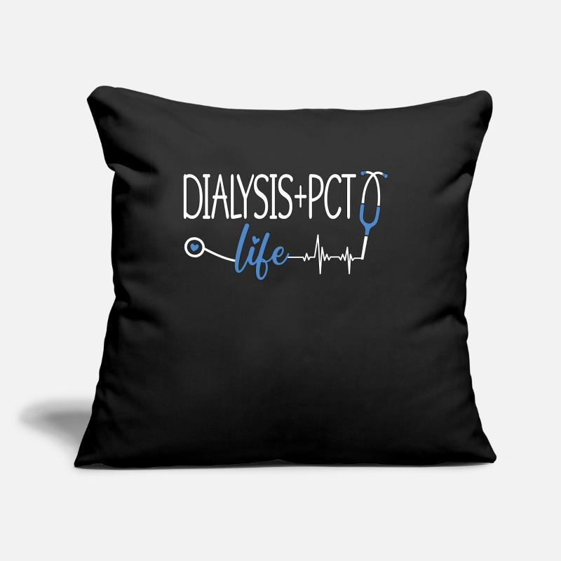 Dialyse Technicien en dialyse Cool Cadeau de néphrologie Coussin et housse de 45 x 45 cm