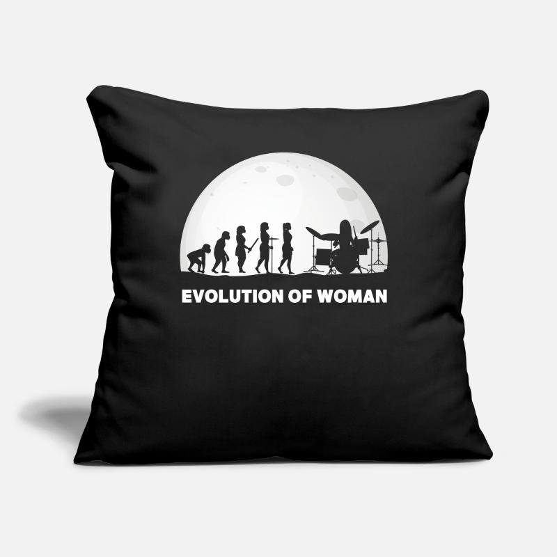 Schlagzeuger Evolution Drummer Sofakissen mit Füllung 45 x 45 cm