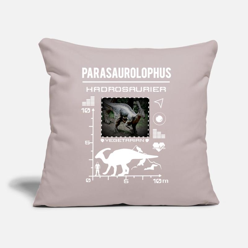Parasaurolophus Dinosaur Type Data Sofa pillow with filling 45cm x 45cm