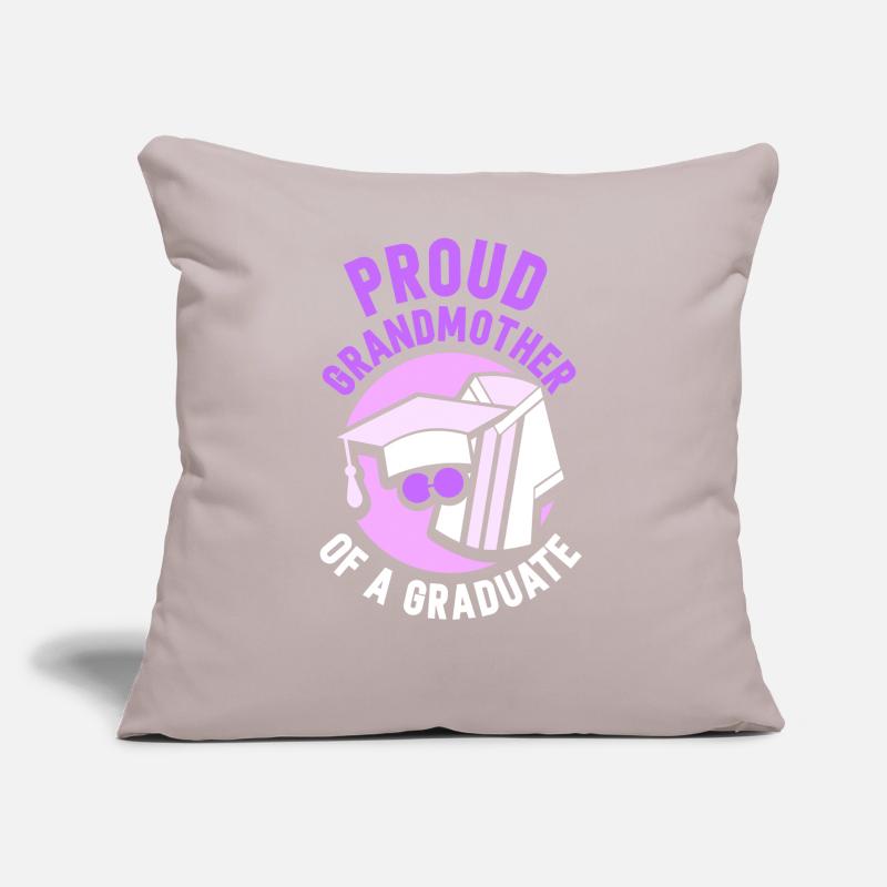 Stolze Großmutter Eines Absolventen Absolvent Sofakissen mit Füllung 45 x 45 cm