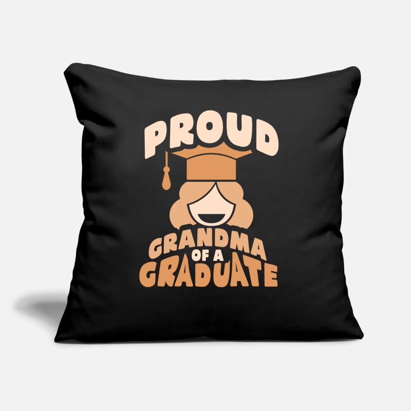 Stolze Großmutter Eines Absolventen Absolvent Sofakissen mit Füllung 45 x 45 cm