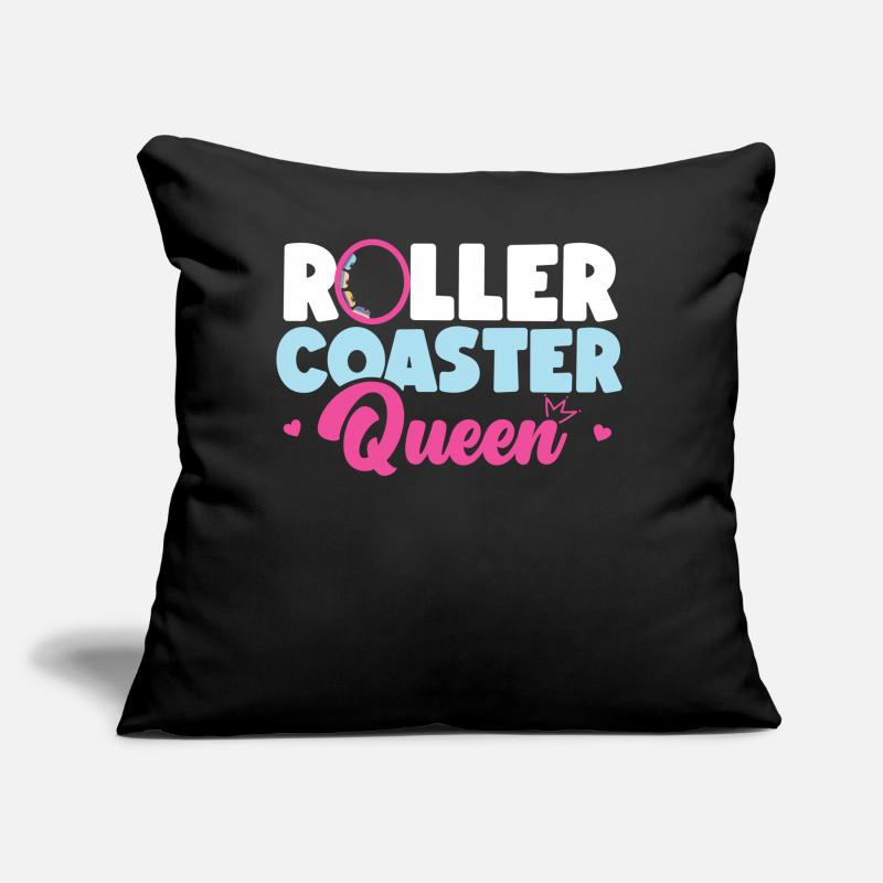 Roller Coaster Roller Coaster Coussin et housse de 45 x 45 cm