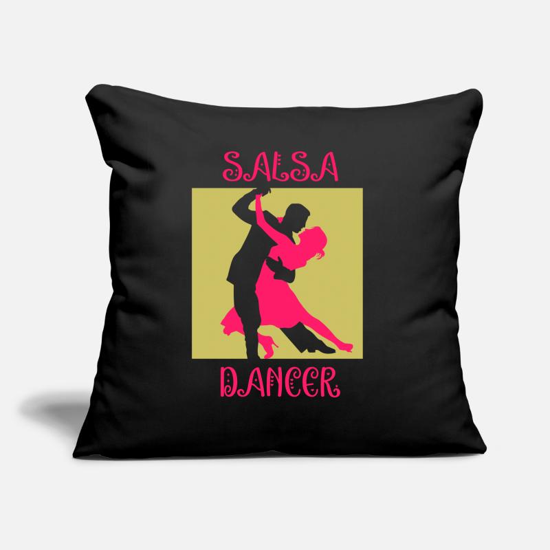 Danseur de Salsa Danse Hobby Danseur Coussin et housse de 45 x 45 cm