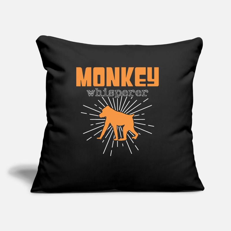 Monkey Whisperer Sofa pillow with filling 45cm x 45cm