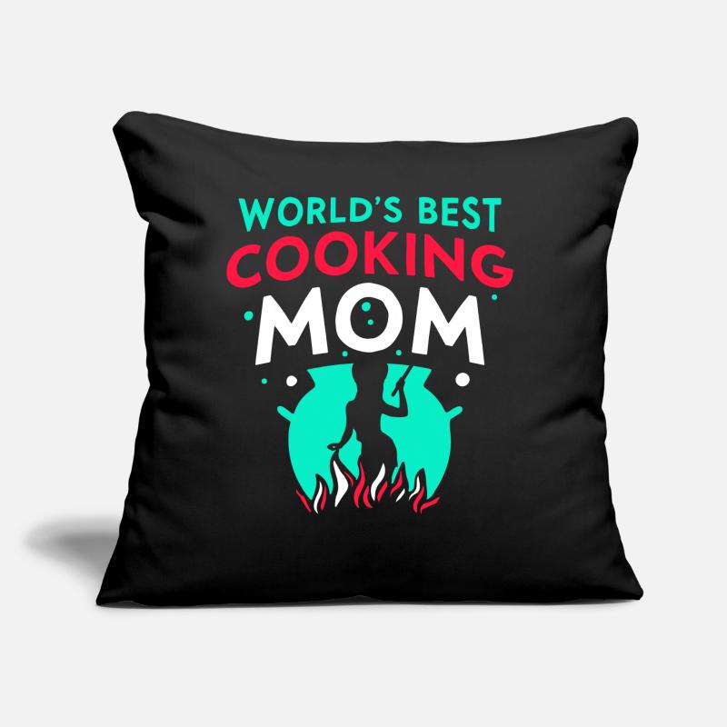 Beste Kochende Mutter Der Welt Koch Kochen Mama Sofakissen mit Füllung 45 x 45 cm