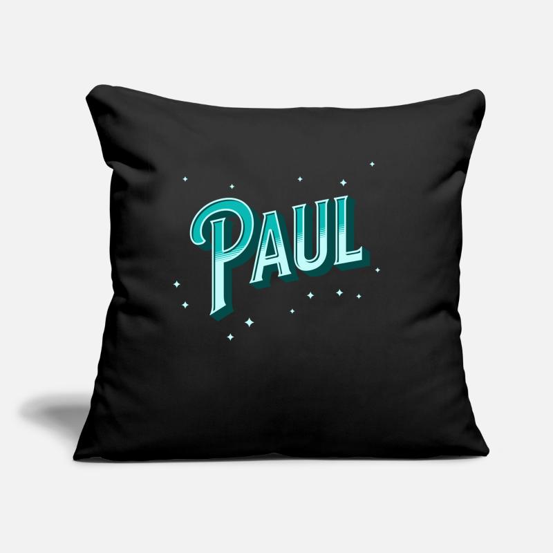 Paul name personalized Sofa pillow with filling 45cm x 45cm