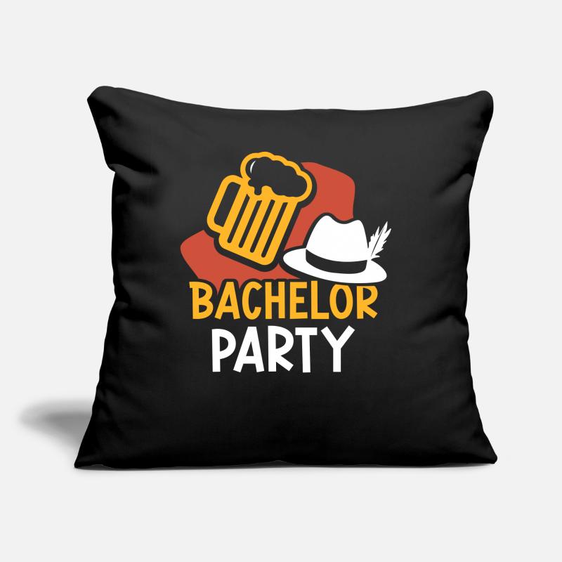 Bachelor party Bachelor bachelor Sofa pillow with filling 45cm x 45cm