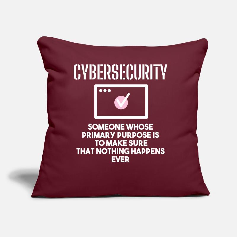 Cybersecurity - IT Security Computer Scientists Sofa pillow with filling 45cm x 45cm
